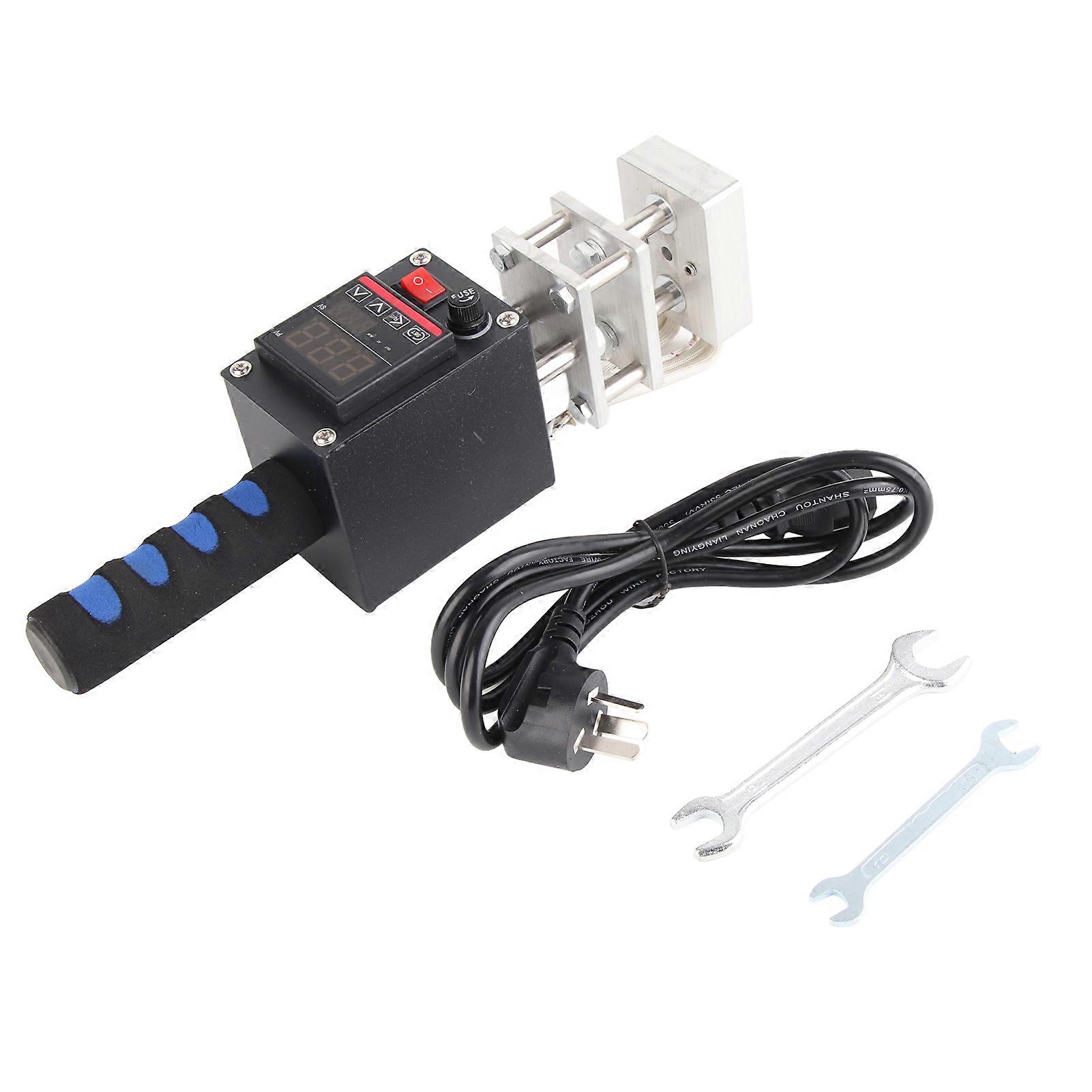 آلة ختم احباط الساخنة المحمولة الرقمية الحرارة الصحافة الجلود القماش الخشب ورقة الضغط أداة M المملكة المتحدة التوصيل 220V