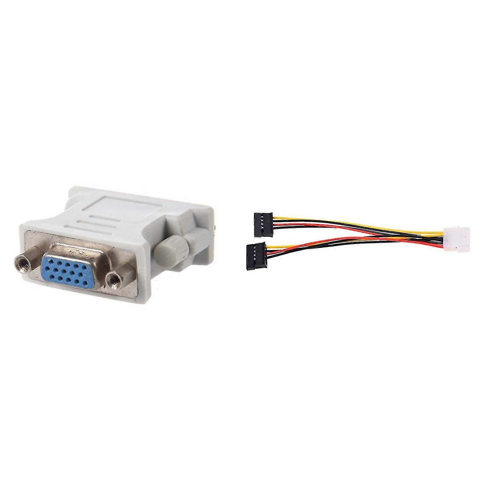 lp4 to 2 sata internal power splitter cable