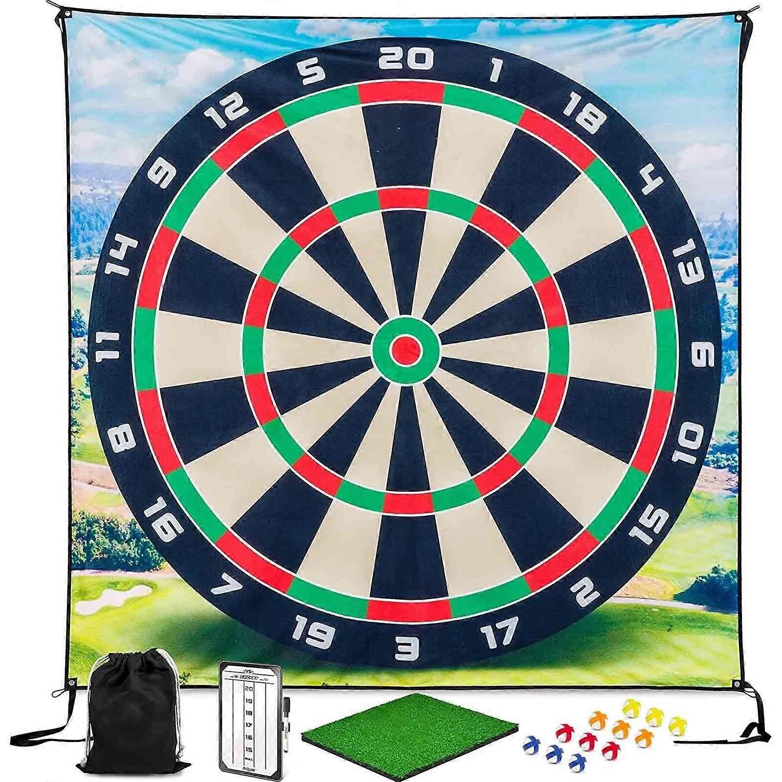 Giant Size Dart Chipping Challenge Jeu de Golf Set HOT