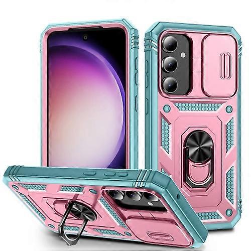 For Samsung Galaxy S23 FE 5G Sliding Camshield TPU + PC Mobile Phone Case with Holder