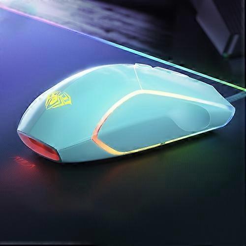 AULA F830 Colorful Light Effect Gaming Wired Mouse