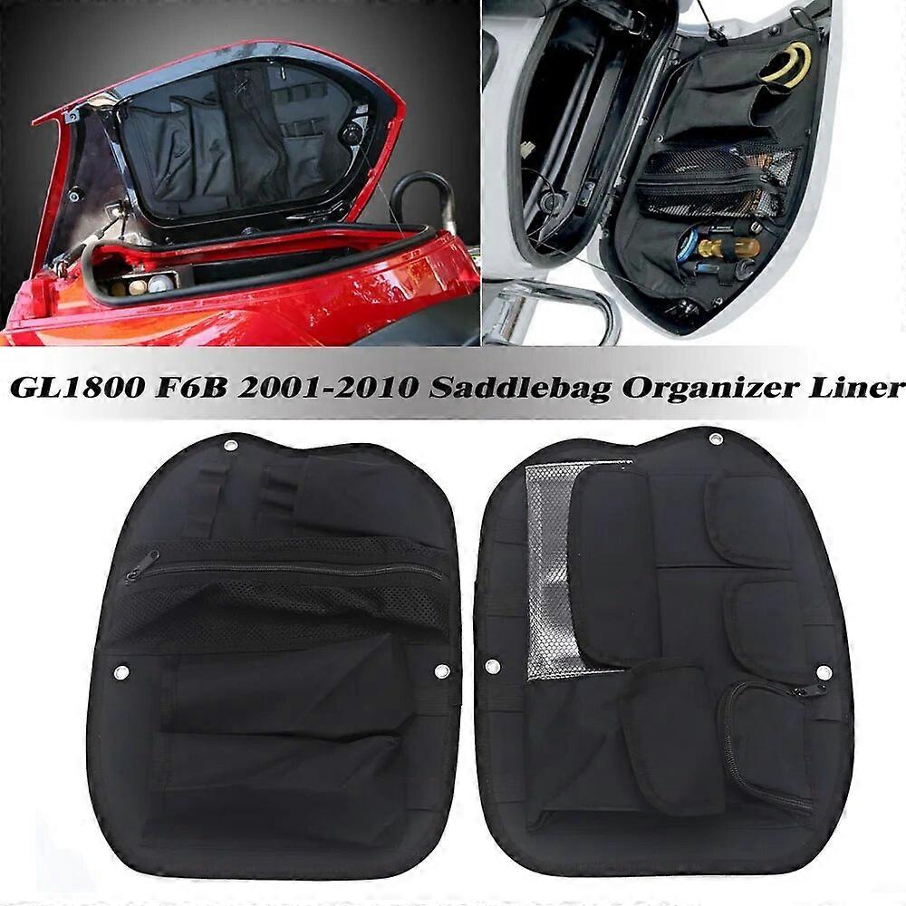 دراجة نارية الجذع غطاء منظم حقيبة أداة حقيبة لهوندا الذهب الجناح GL1800 F6B 2001-2010