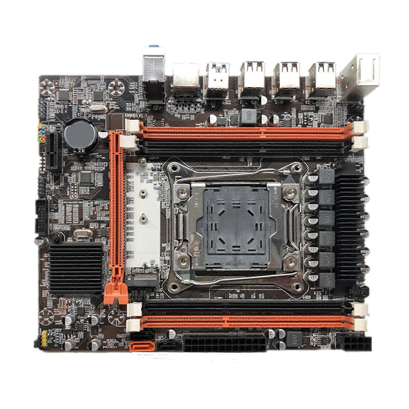 X99H Base Plate Motherboard LGA 2011-V3 PCI-E 16X DDR3 Memory with for M.2 NVME