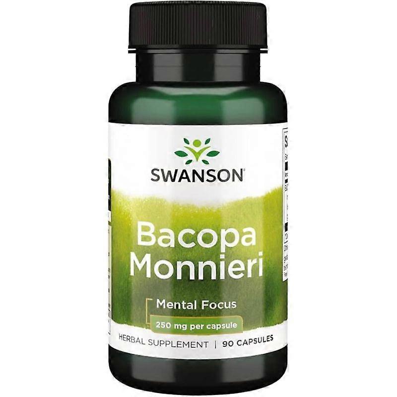 Swanson Bacopa Monnieri 250mg Capsules 90