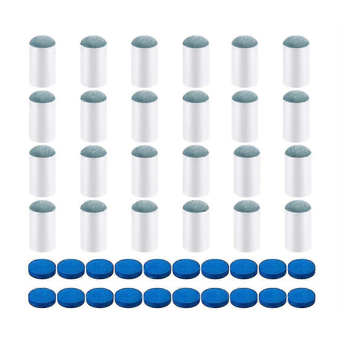 100 Pcs Slip-on Cue Tip Replacements For 13 Mm Cue Tips