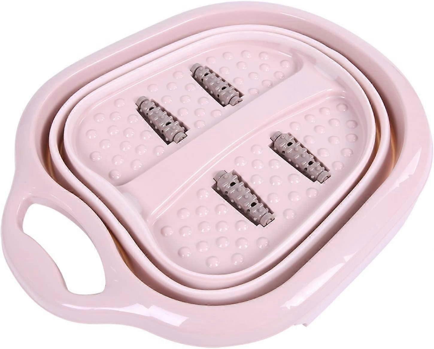 Scalable Foot Spa Bucket (Pink)