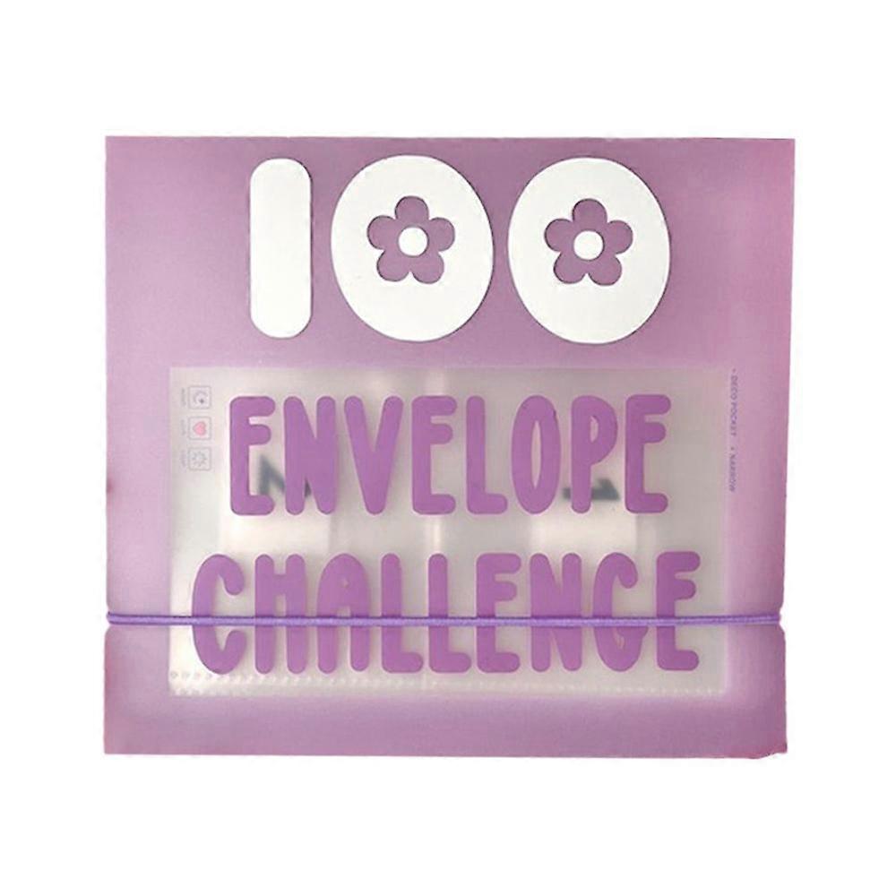 100Days Save Money Envelope Challenge Binder Easy and Fun Way to Save Money,Saving Envelope for School, Home, Office