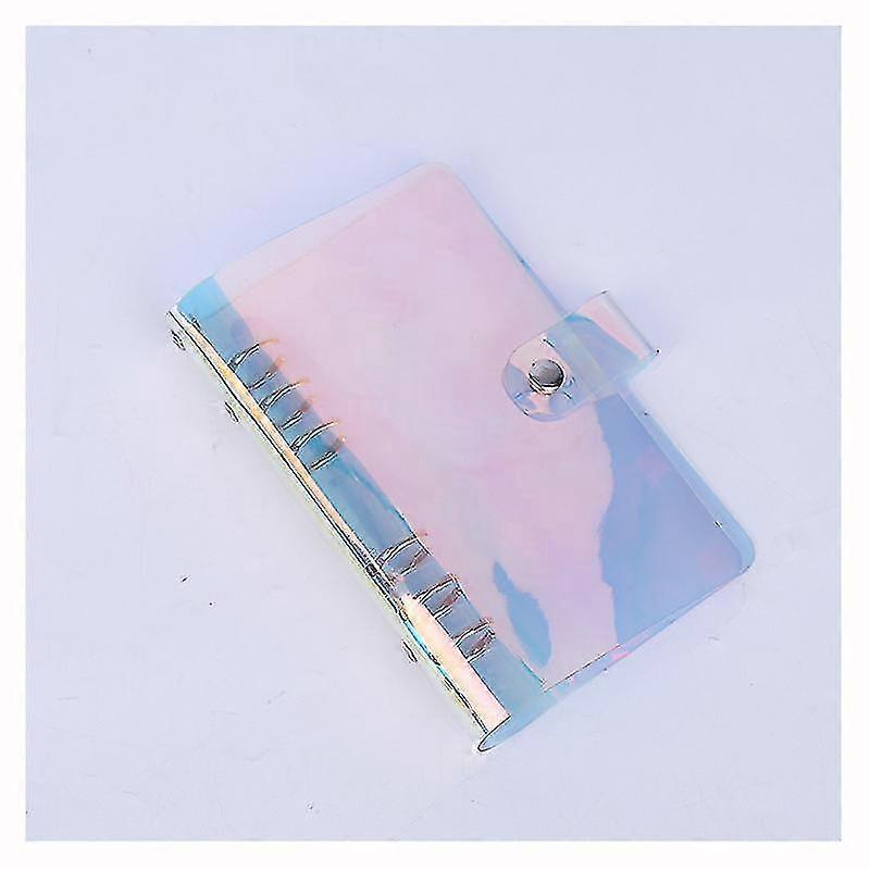 A5 Notebook Binder, Transparent And Colorful, High-quality Pvc Notebook, Rain