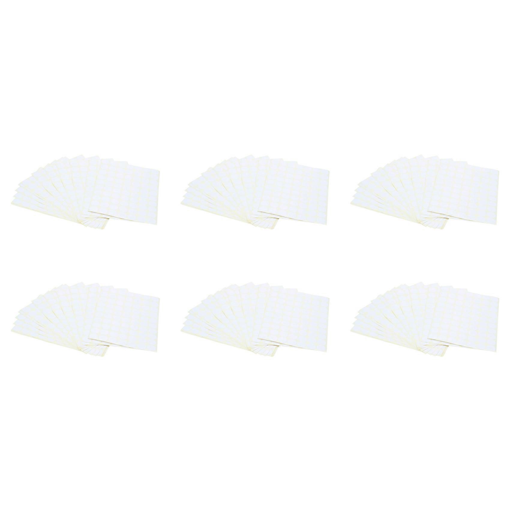 90pcs 19mm Circles Round Code Stickers Self Adhesive Sticky Labels White