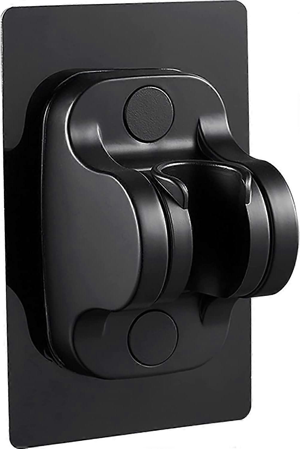 1 Piece Bathroom Adjustable Plastic Shower Head Holder with Adhesive Stick