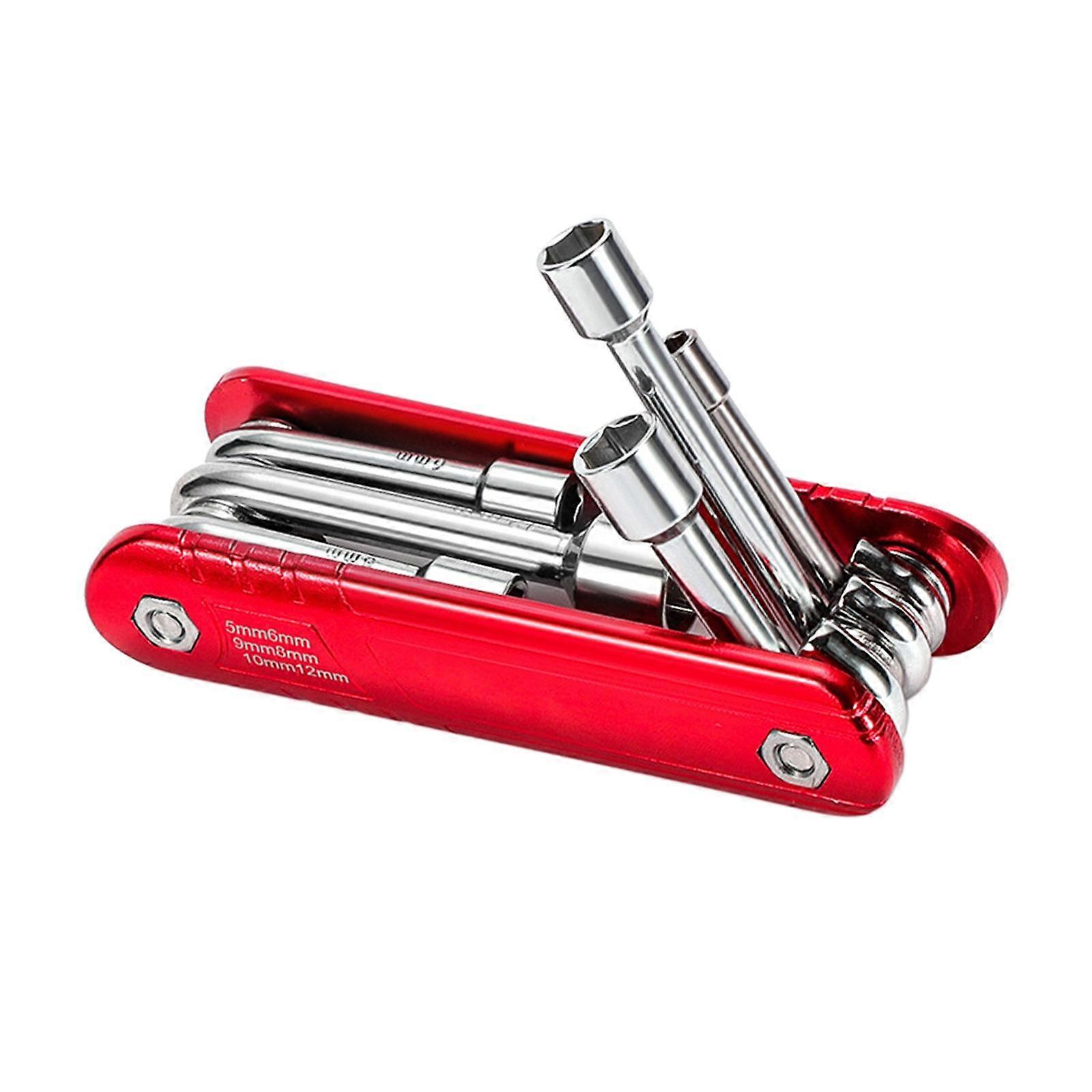 Folding Hex Socket Tool Set Compact High Strength Universal Household 6 in 1
