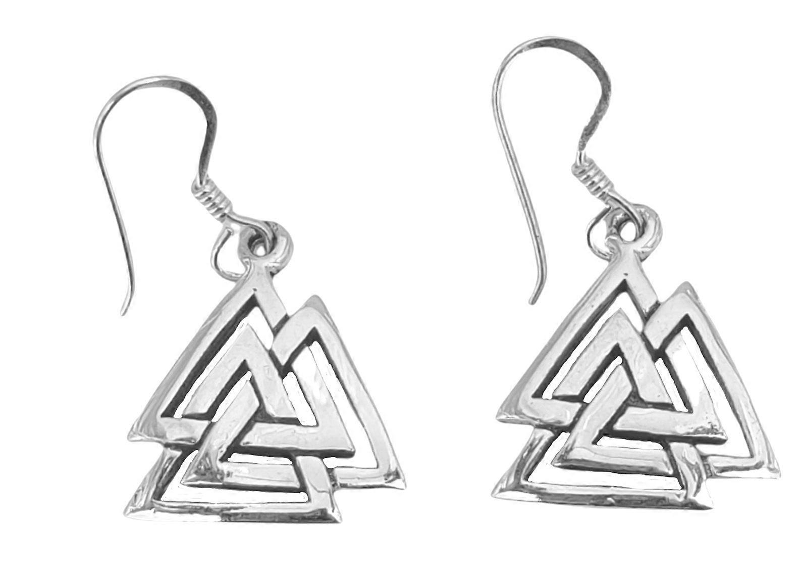 Earring 20 Wotan's Knot - Silver