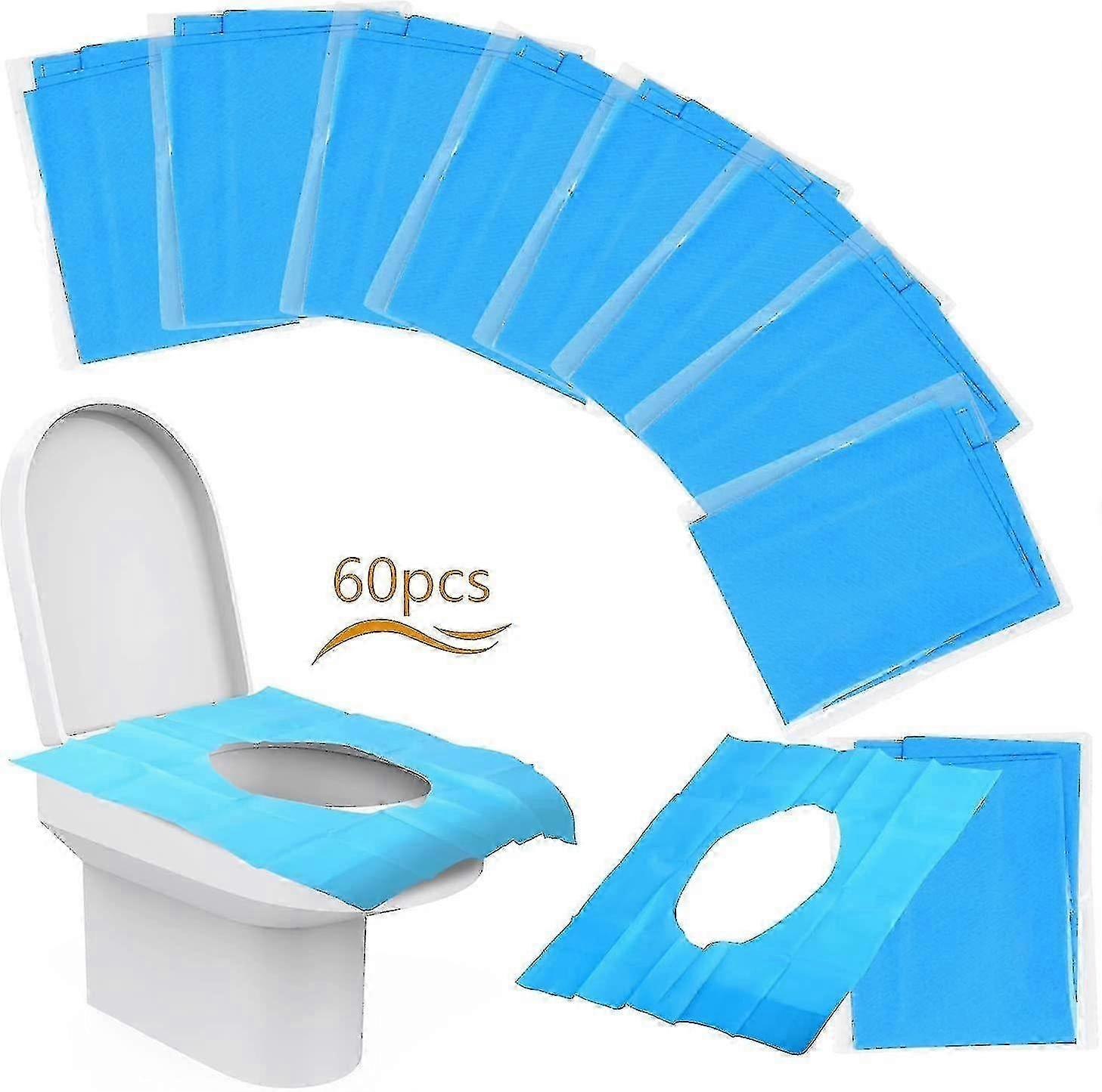 (Y)Disposable Toilet Pad, Suitable For Public Toilets, Hotel Parks, Travel Toilets (60 Pieces)