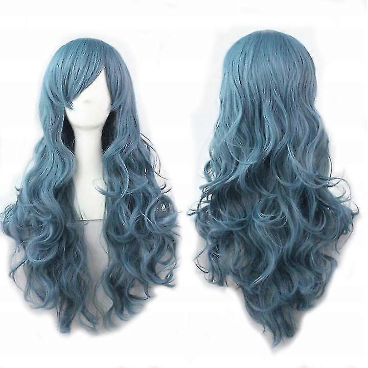 1 Lady Smoky Blue Wig