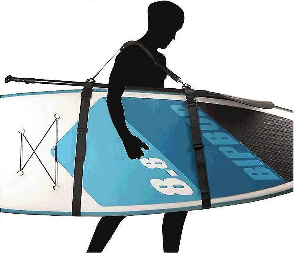 Surfboard Carrying Strap, Paddle Board Strap, Shoulder Strap For Paddleboard, Accessories With Velcro For Paddles