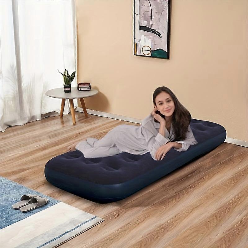 Compact & Self-Inflating Air Mattress: Perfect for Camping & Office Naps, Foldable and Easy to Store