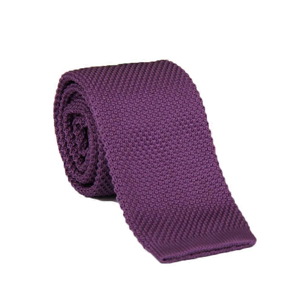 Narrow Ties Men | Tie Knitted | Knit Ties | Neckties - Men Solid Color Tie Knitted Skinny
