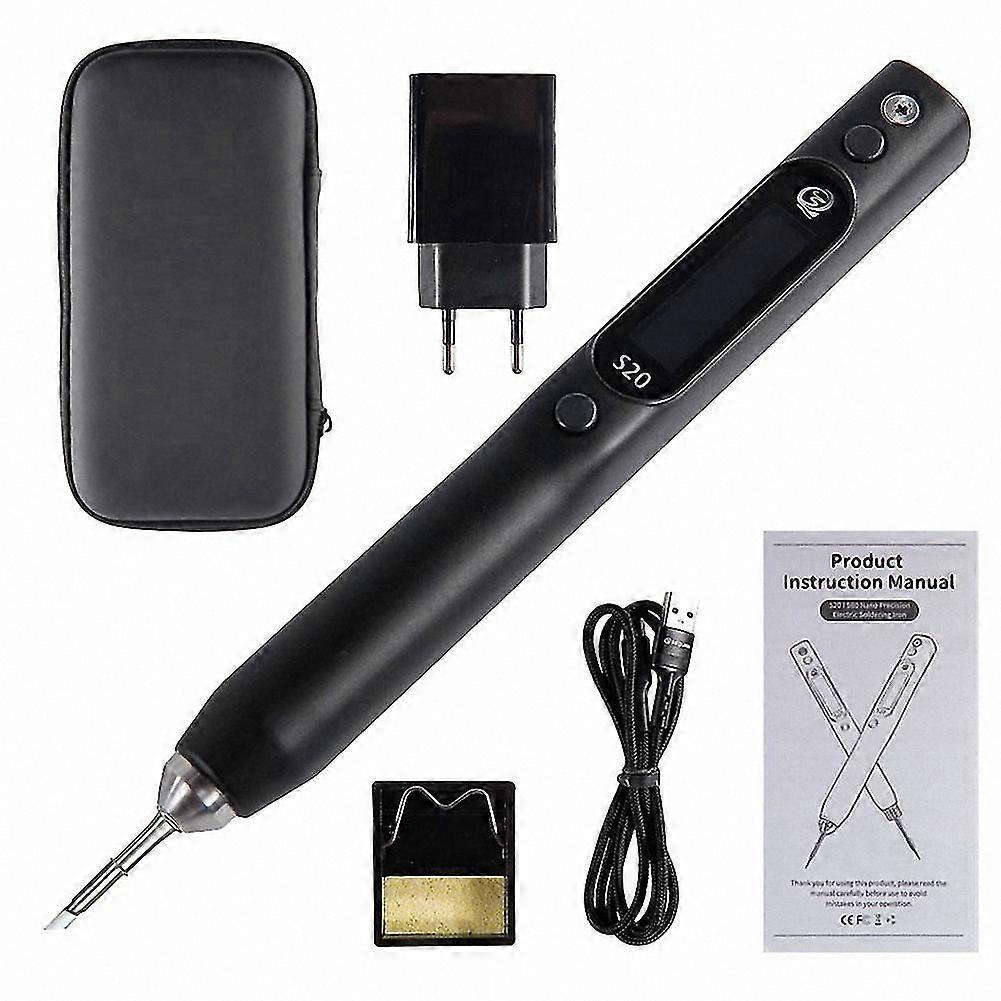 S20(k) Soldering Iron 0.91 Inch Oled 500 Support qc Powers Compatible With C115 Soldering Iron Eu