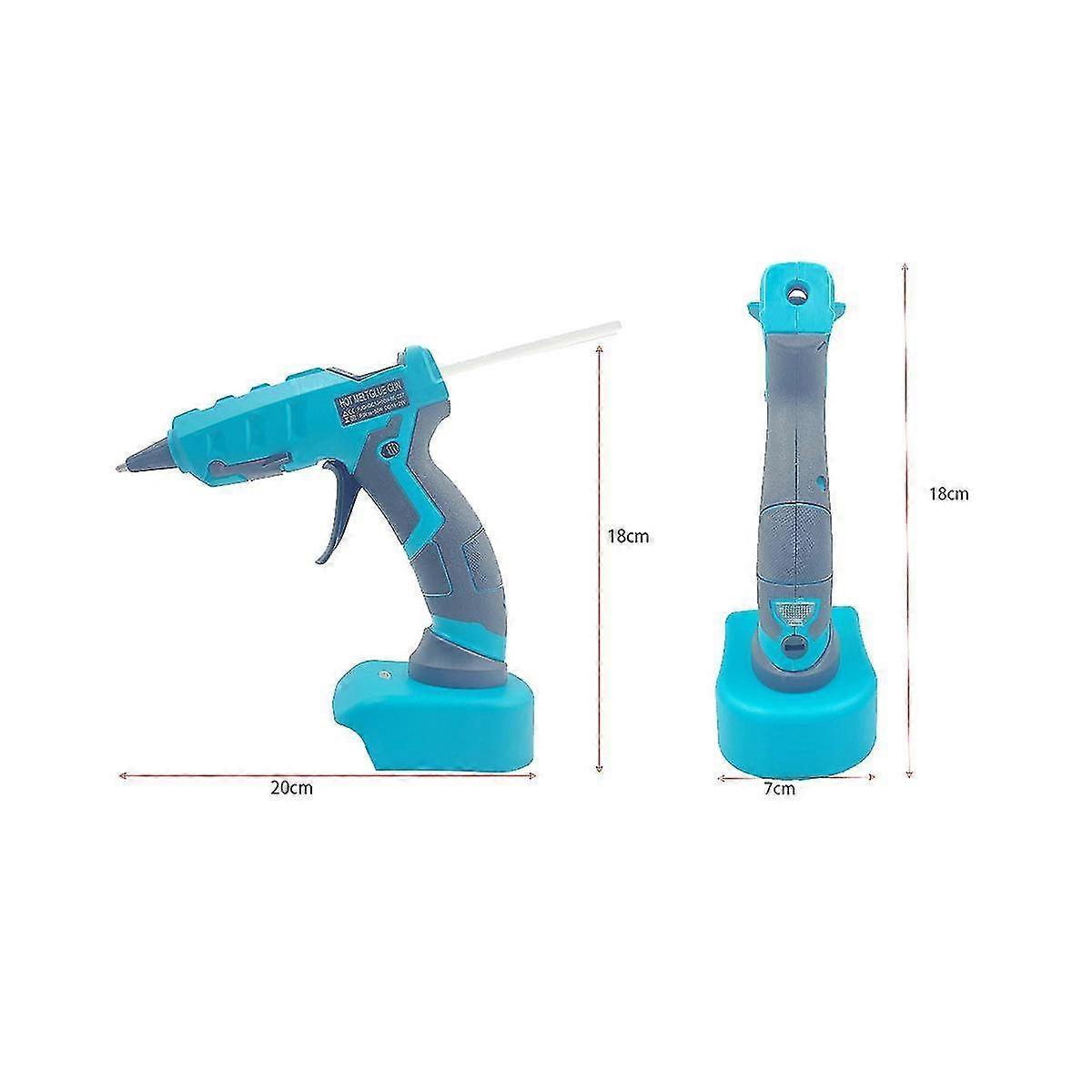Cordless Hot Melt Glue With 30pc 7mm Sticks For Lithium Battery Electric Repair Tool