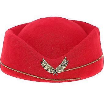 Vintage Hats Men Beret Hat Cap Cosplay Hat Flight Attendant Hat Costume Stewardess Hat Women-ZZY