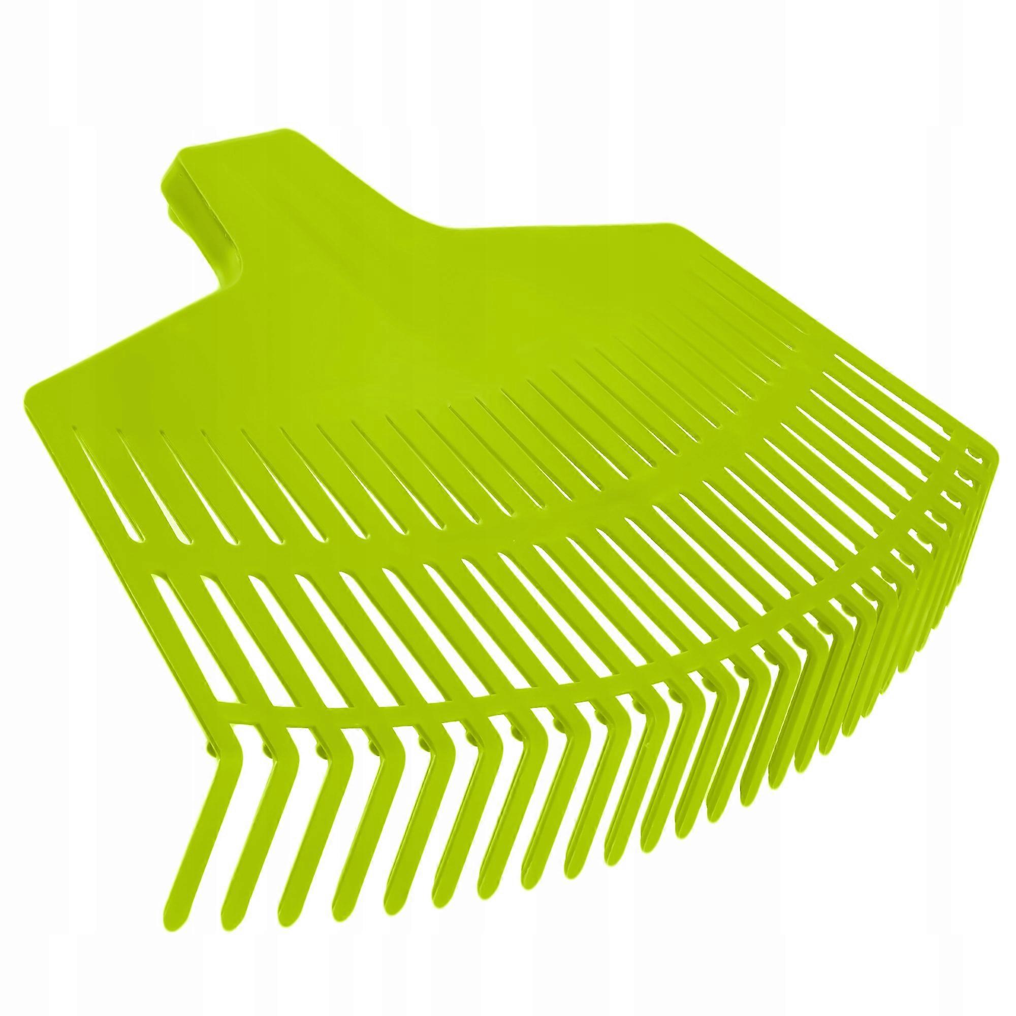 KADAX Leaf rake claws without handle plastic green
