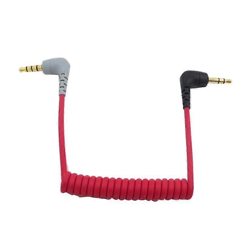 Replacement 3.5mm to 3.5mm TRRS Adapter Cable for SC7 Video MIC Wireless to Video Micro-Type Mics