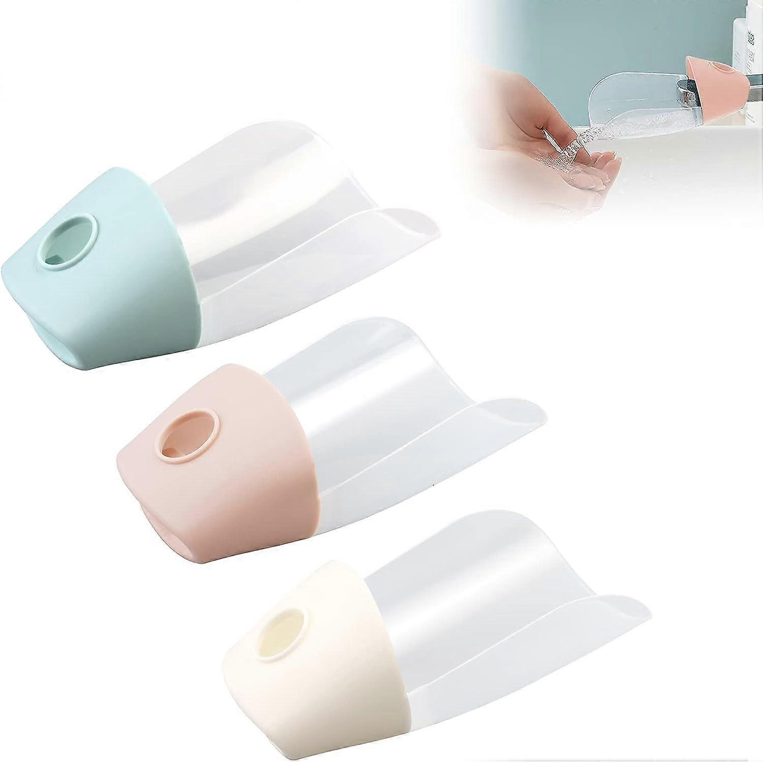 Dww-3 Piece Faucet Extender (13.5x9x5cm) for Children, Faucet Extender, Faucet Extensions, Sink Handle Extension for Most Faucets, for Children and Ba