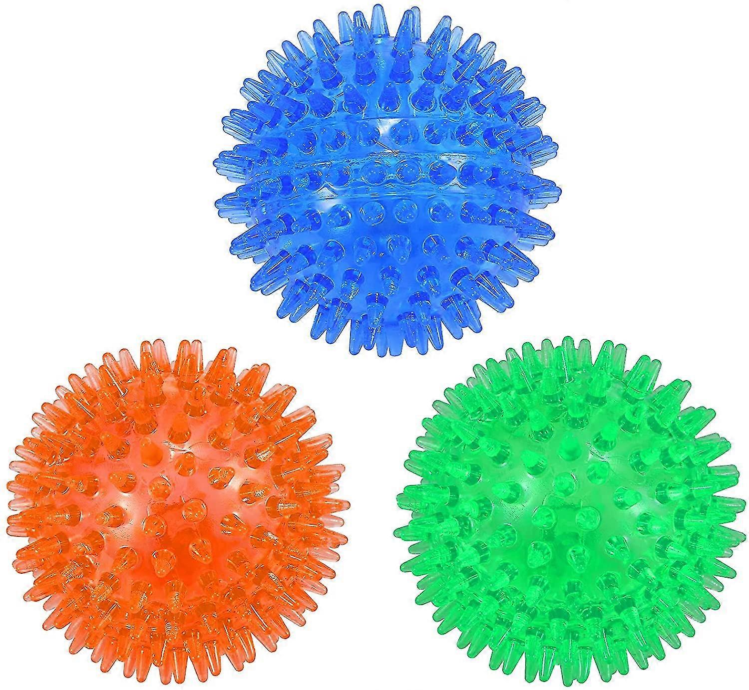 Pack Dog Squeak Balls, Dog Chew Ball, Floating Pool Toy, Puppy Throwing Toy, Boredom Chew Toy