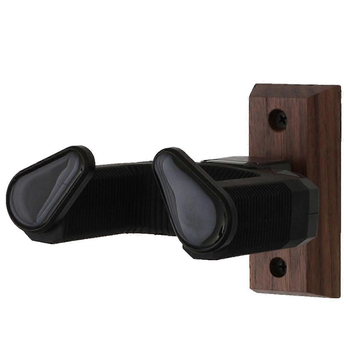 WallMount Guitar Hook Stringed Wood Musical Instrument Accessories Selflocking Hanger Holder for Guitar Ukulele ViolinB