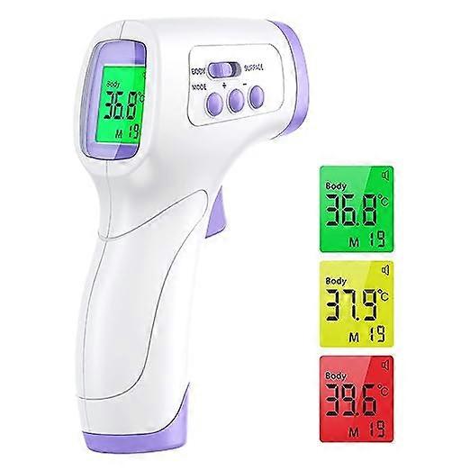 (99)Adult Forehead Thermometer, Infrared Forehead Thermometer, 2 in 1 Non-Contact Thermometer Baby Adult Object, Infrared Thermometer with Fever Alert