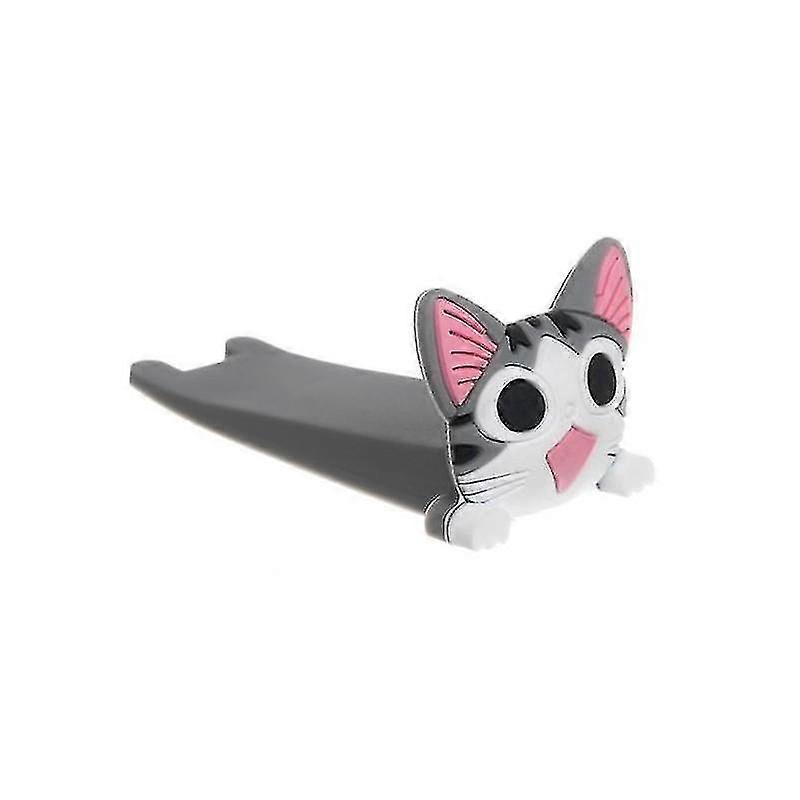 Door Stop Cat Gray