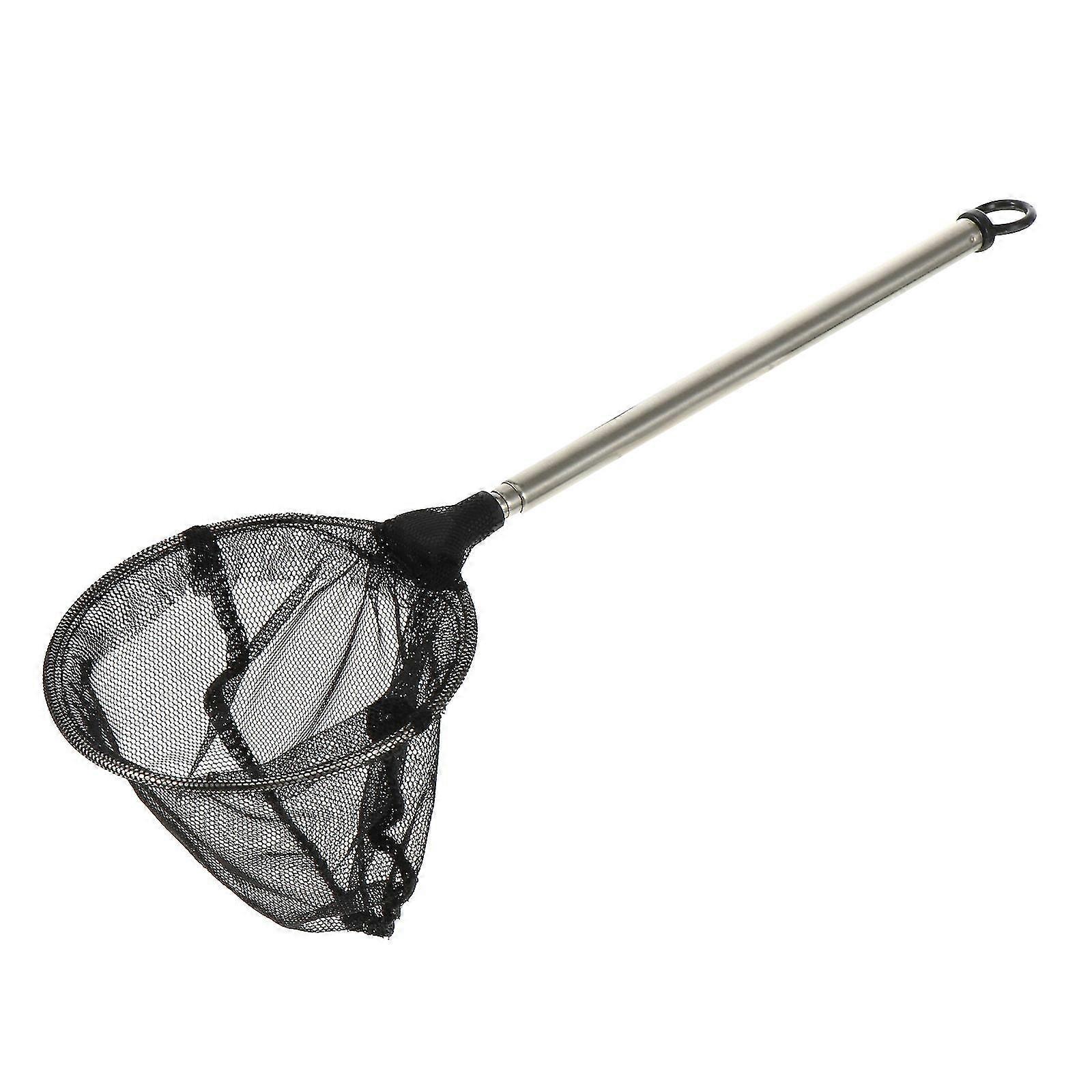Telescopic Landing Net Portable Catch Release Net Folding Floating Fishing Net