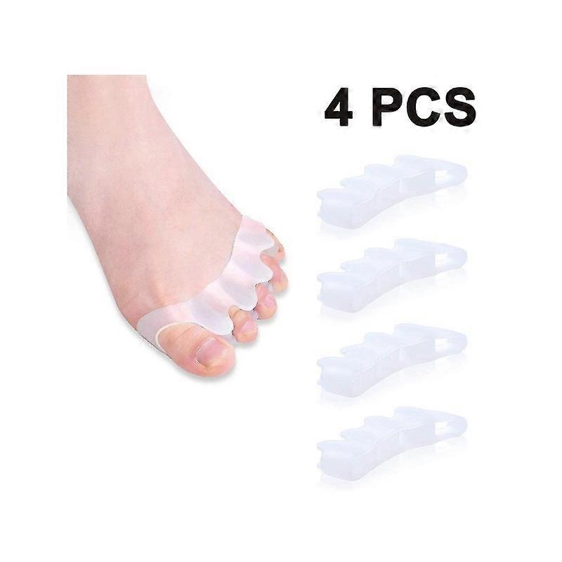 Silicone toe spreader, toe separator, correction for all toes