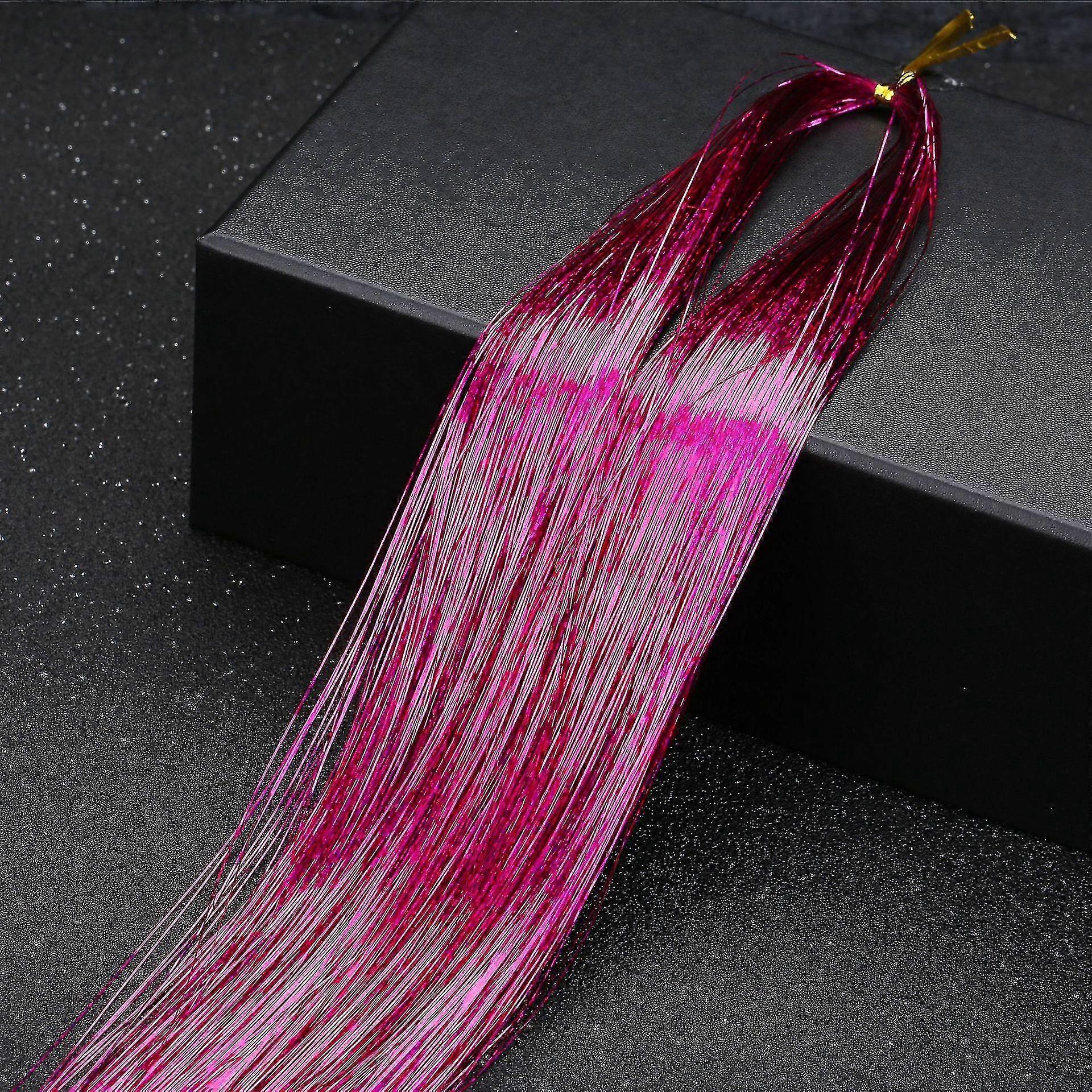 36 بوصة الشعر بهرج متلألئ بريق بهرج الجنية الشعر ملحقات مقاومة للحرارة حزب تسليط الضوء