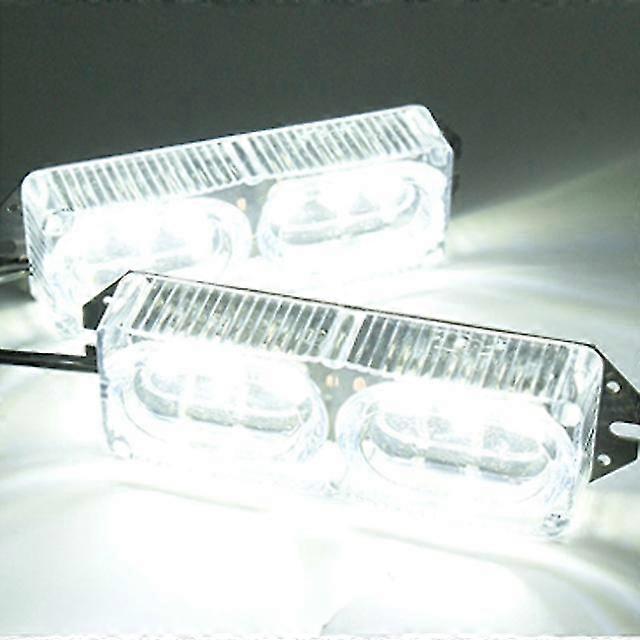 Motorcycle Drl Strobe Brake Lamp Led Flash Stop Light Flow Rgb Colorful Led License Plate Tai Police Warning Day Light