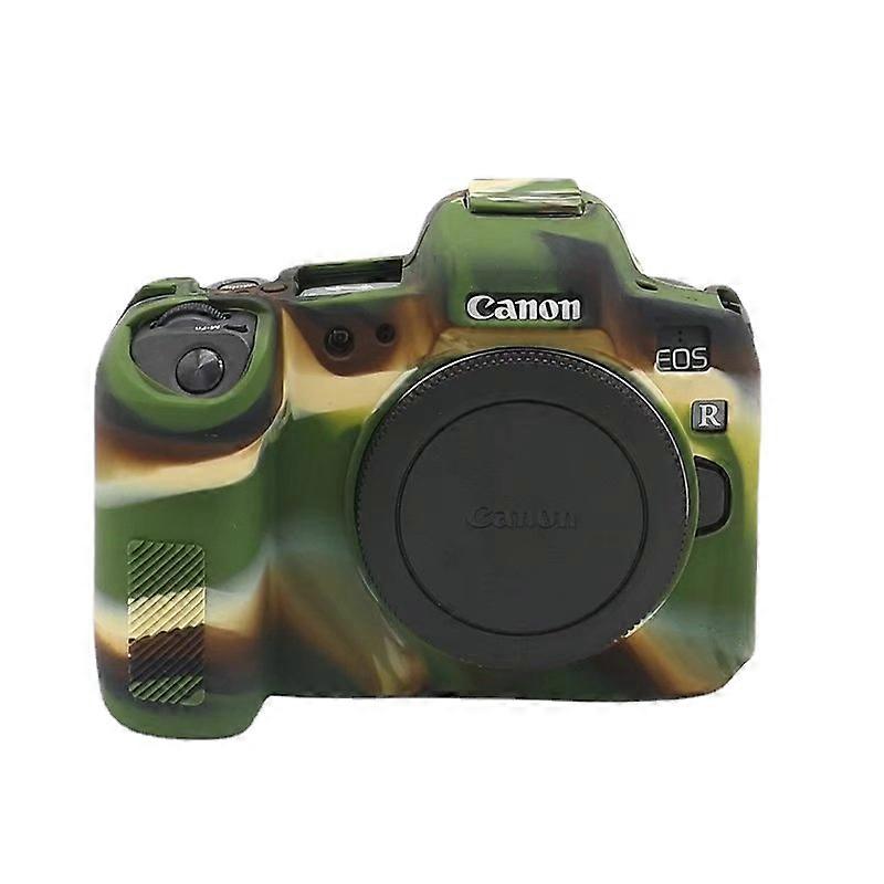EOSR Silicone Armor Skin Case Body Cover Protector for Canon EOS R Mirrorless Digital Camera