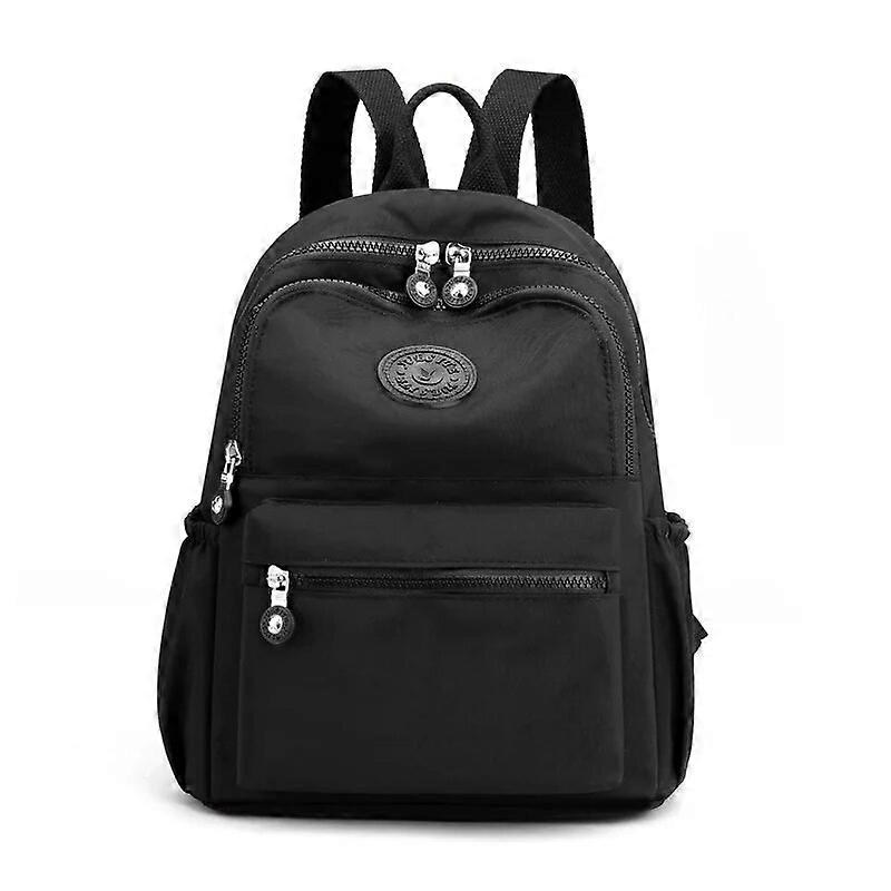2022 New Leisure Backpack Simple Nylon Student Travel School Bag Women's Rucksack Female Bag Wild Outdoor Multi-Function Bag