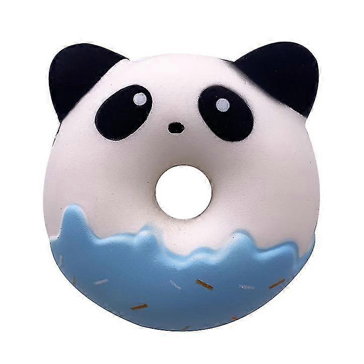 Cartoon Donut Simulation Food Model Decompression Toy(1 Pcs, Blue)