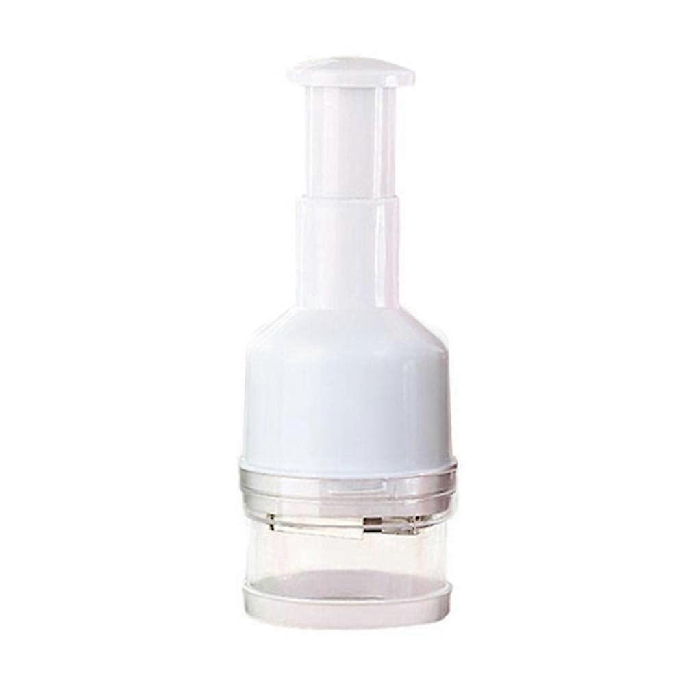 Garlic Press Hand Push Cutter Ginger Dish Onion