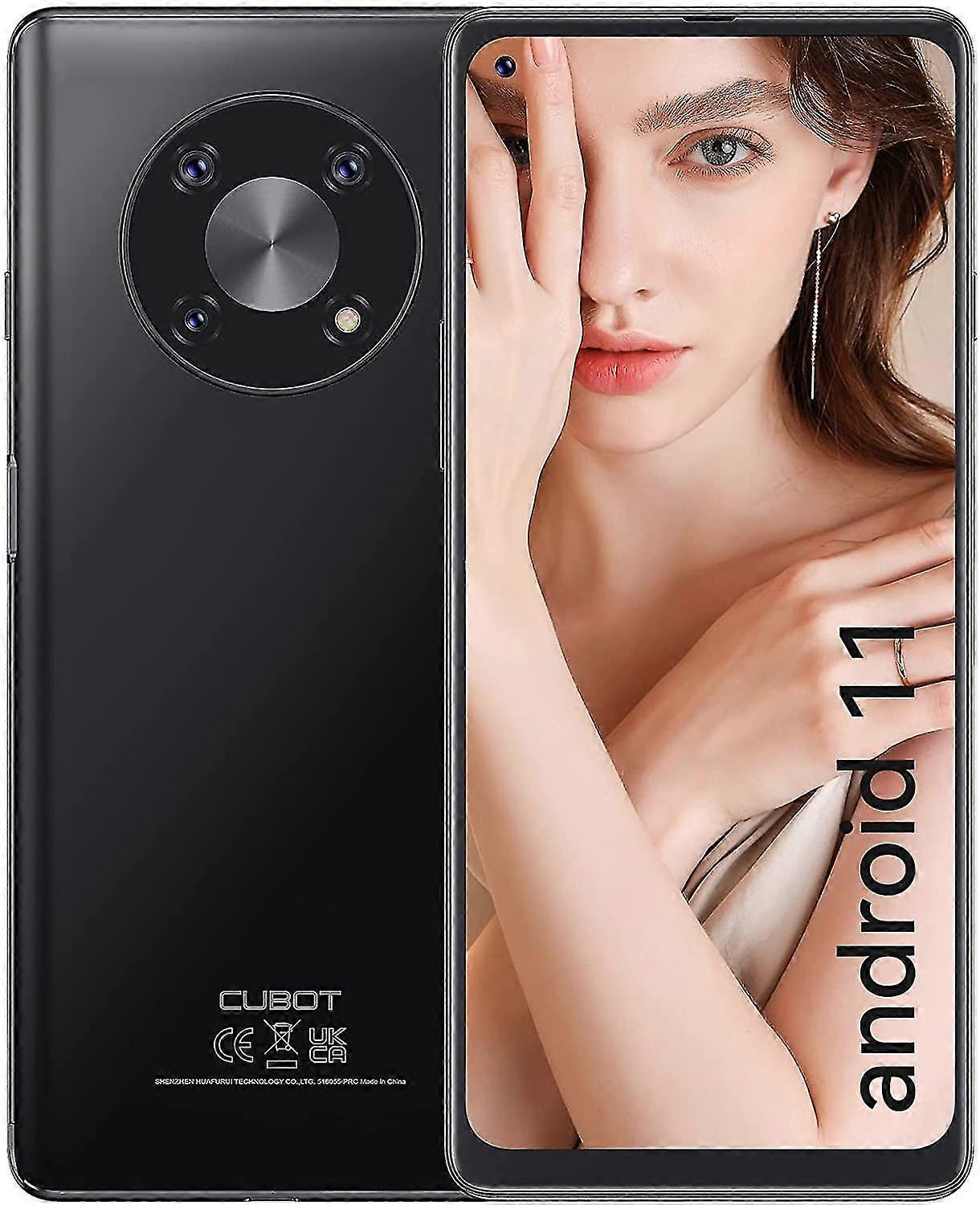 Cubot MAX 3 Smartphone 6.95'' 4GB 64GB 5000mAh 48mp camera Android 11 - Black