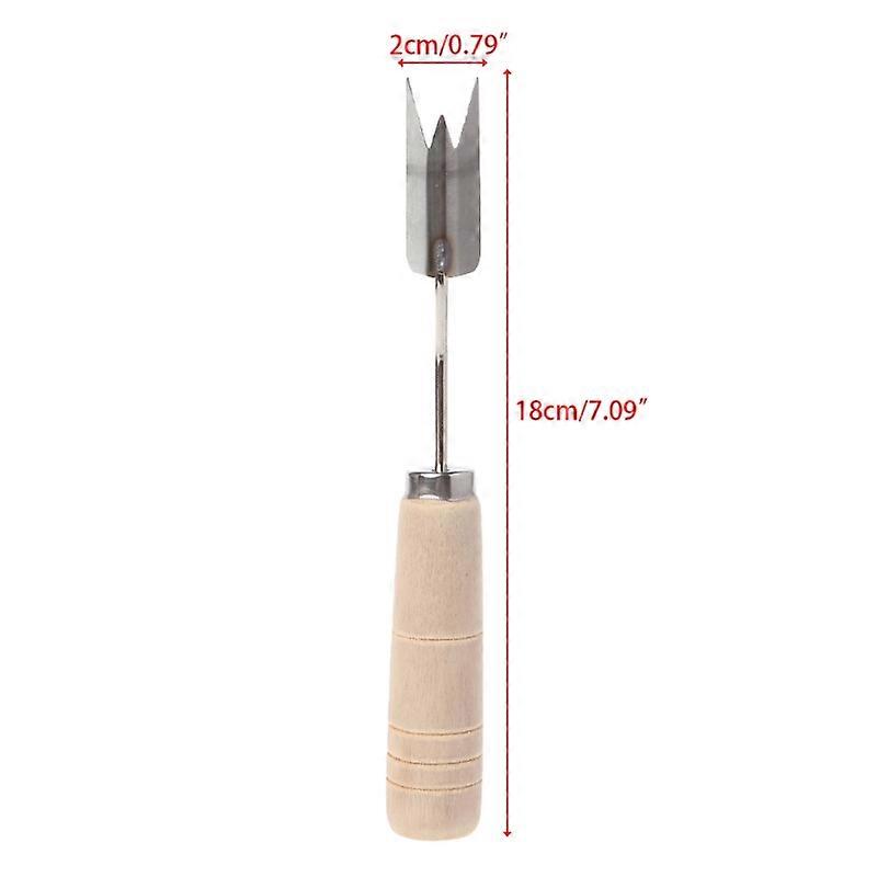 V Shaped Stainless Steel Pineapple Eye Peeler Seed Remover Fruit Tools