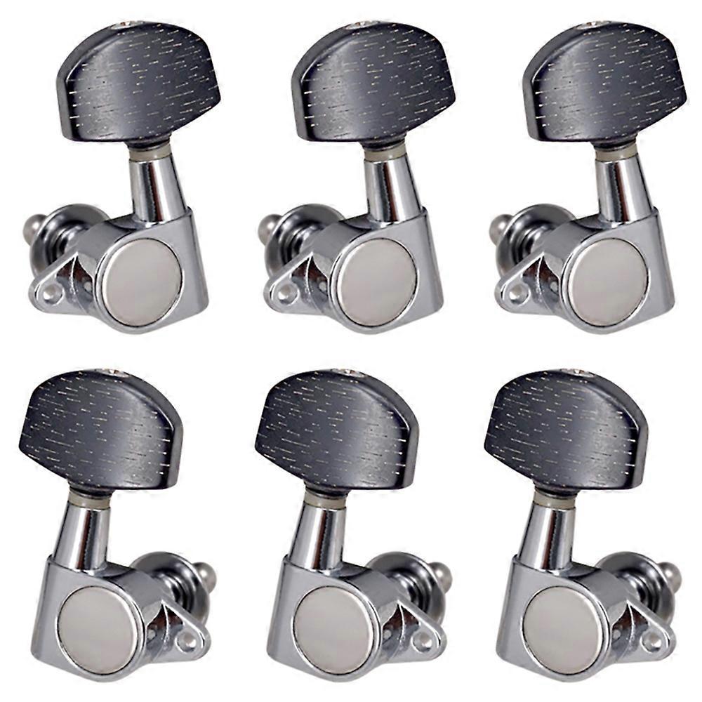 3L3R Closed Guitar String Tuning Pegs Tuner Machine Heads Knobs Tuning Keys for Acoustic or Electri