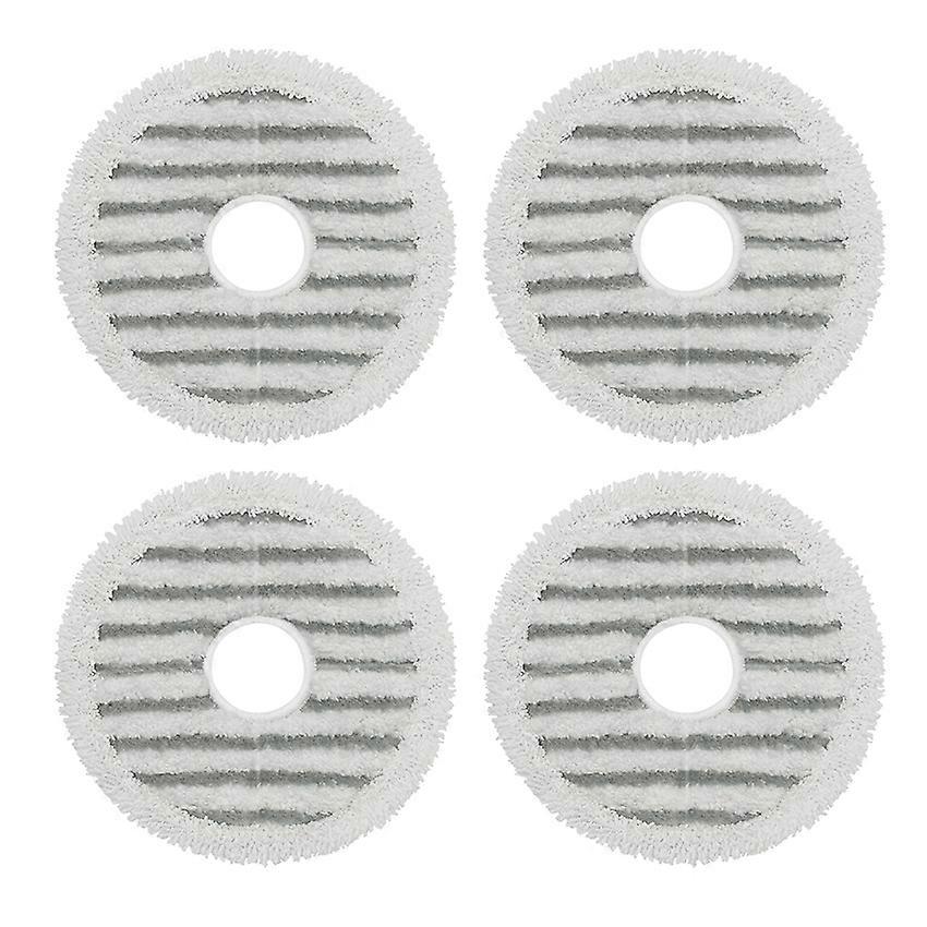 One-piece Spin Mop Replacement Pad Microfiber Mop Accessories for Bissell 3764/37643 (4Pcs Gray)