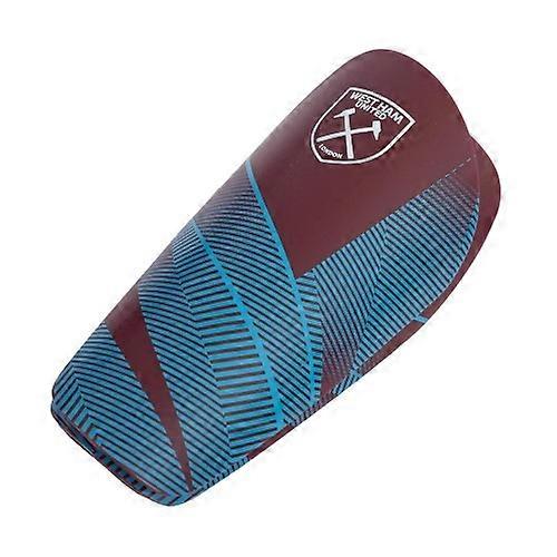 West Ham United FC Childrens/Kids Fuse Slip-In Shin Guards