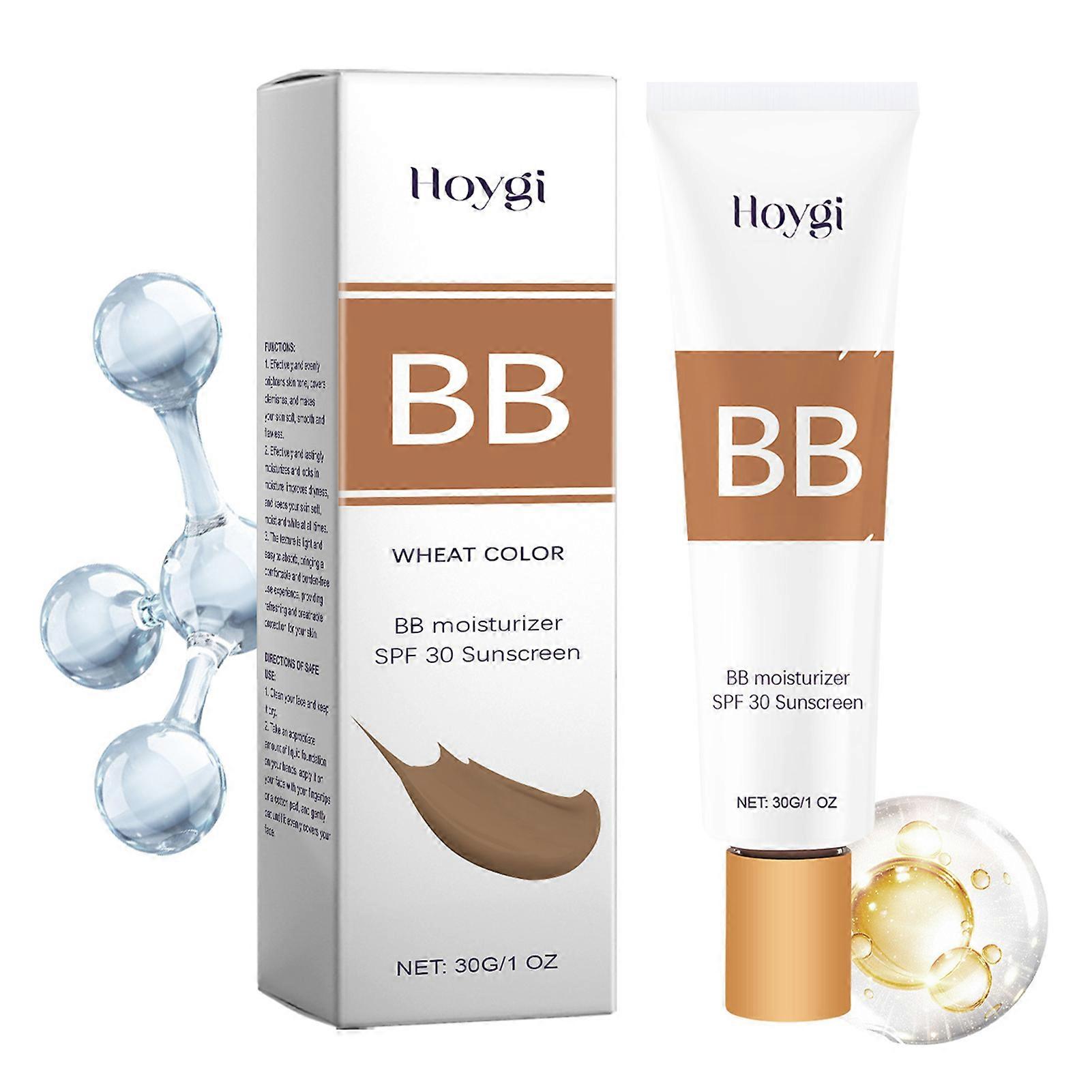 BB Blur Tinted Moisturizer Spf30 - Hydrating Facial Sunscreen, Moisturizing Hydrating Concealer Cream for All Skin Type