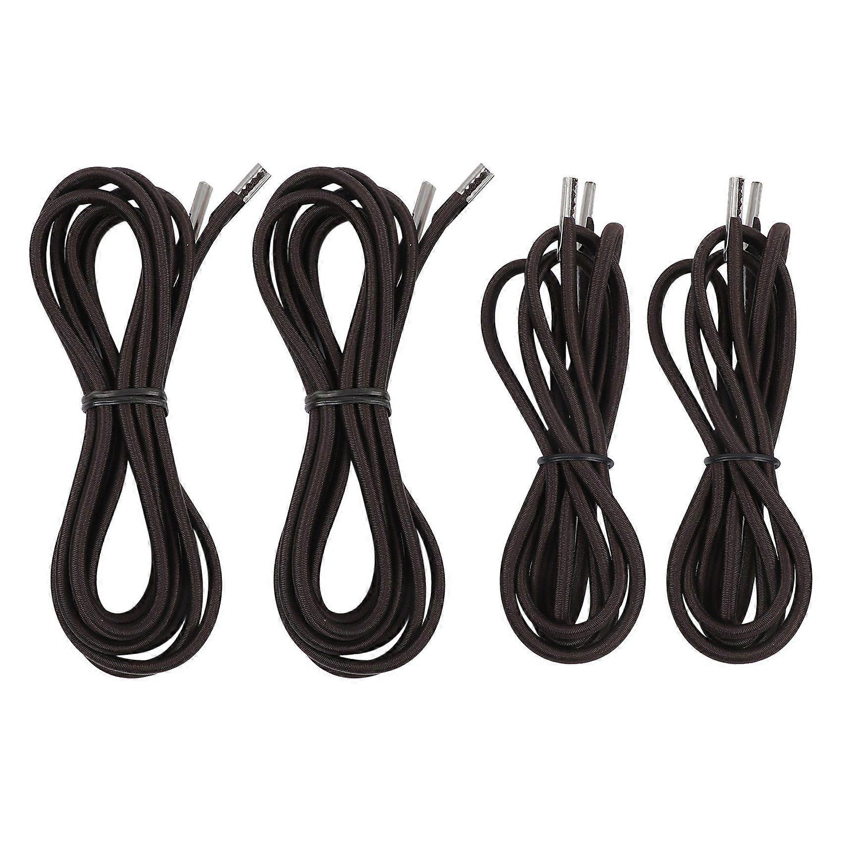 Recliner Replacement Elastic Cord Repair Tool for Chair, Lounge Chair and Bungee Chair, 4 Pack Brow
