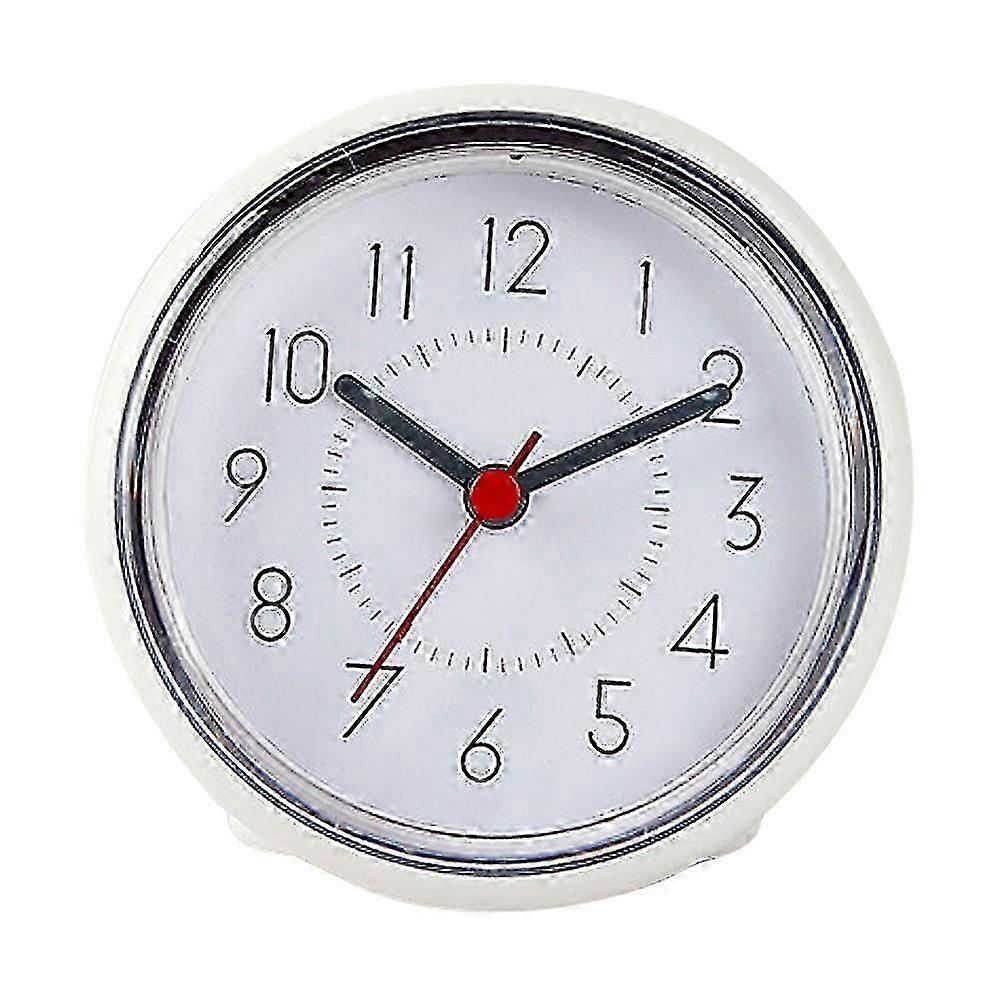Bathroom clock modern kitchen with suction cup moisture-proof and fog-proof waterproof clock