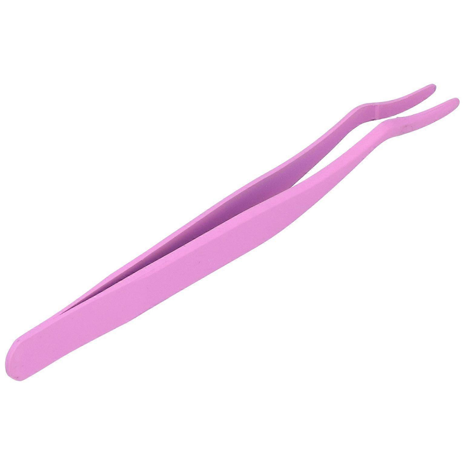 Curved Tip False Eyelash Applicator Tool - Precision Eyelash Tweezers for Easy Lash Application