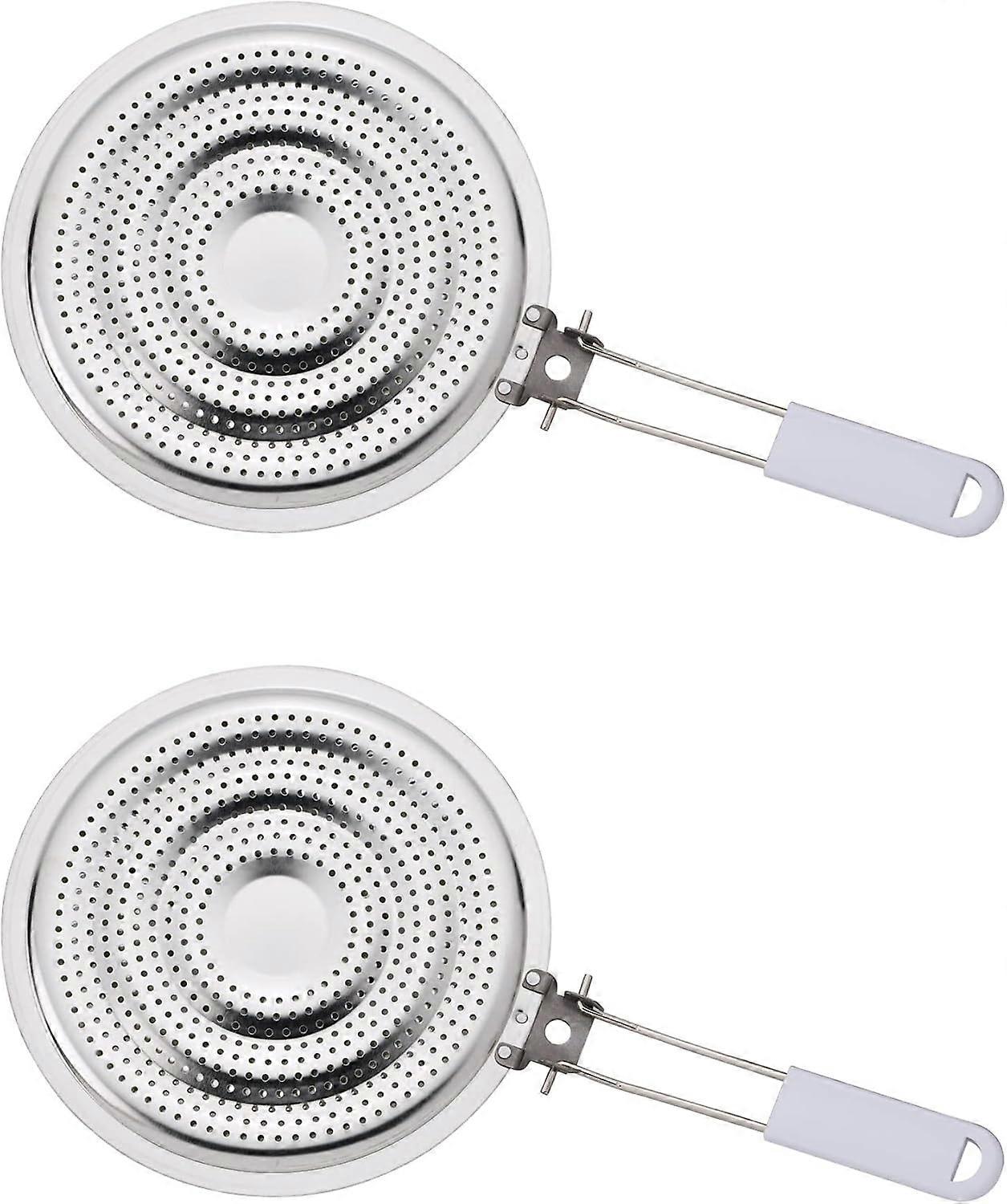 Stainless Steel Kitchen Heat Diffuser, Flame Guard Set of 2