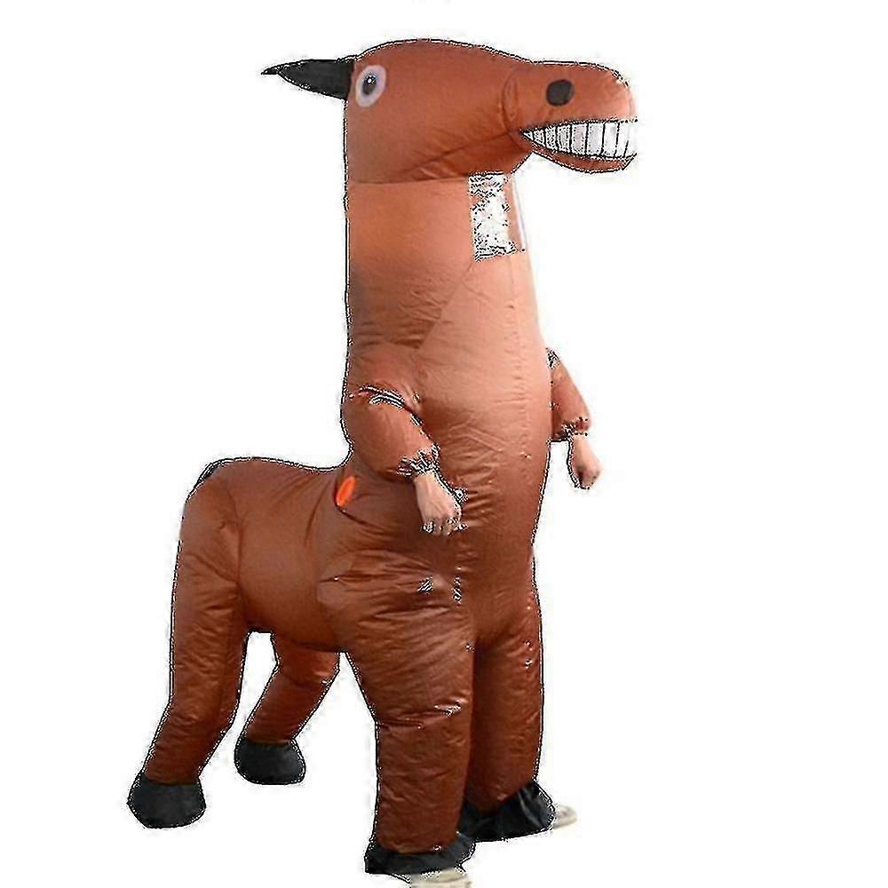 Inflatable Horse Dolls Mascot Performance Centaur Inflatable Suit Long-necked -